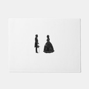 Tapete abraham lincoln mary todd lincoln silhueta baile