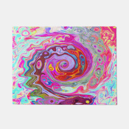 Tapete Abstrato da parte traseira do Groovy, rosa quente