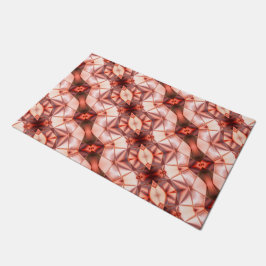 Tapete Abstrato de formas sedosas em vinho rosado