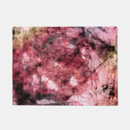 Tapete Abstrato de pintura vermelho preto pincel arte mod