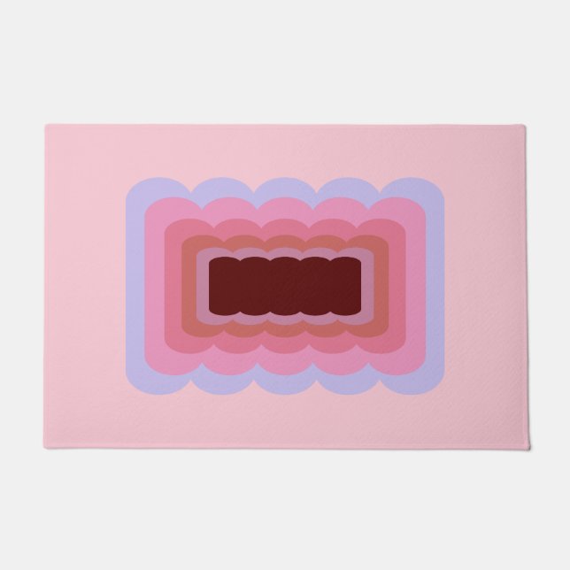 Tapete Abstrato de retroiluminação rosa (Frente)