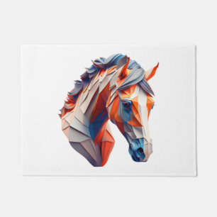 Tapete Abstrato Horse Art A Colorida Twist on Wildlife Im