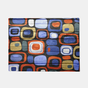 Tapete Abstrato moderno de aspecto da madeira de pastel
