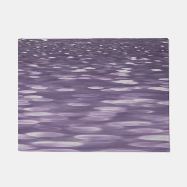 Tapete Abstrato nº 1: Shimmer ultra violeta (Frente)