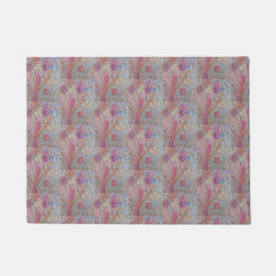 Tapete Abstrato Pastel Floral