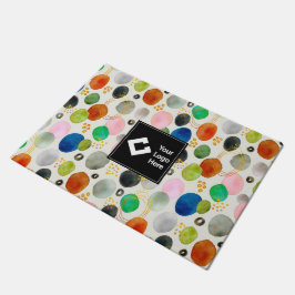 Tapete Abstrato Pebble Dourado Glitter Art + O Logotipo