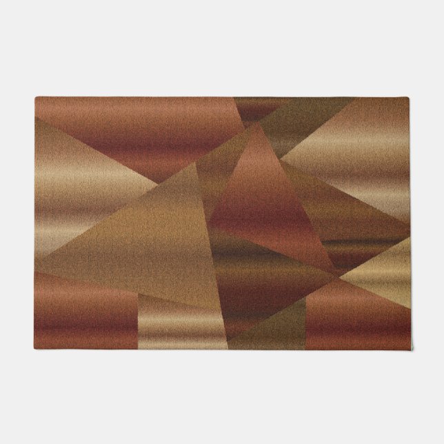Tapete Abstrato Sandy Faux Wood (Frente)