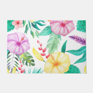 Tapete Abstrato Tropical