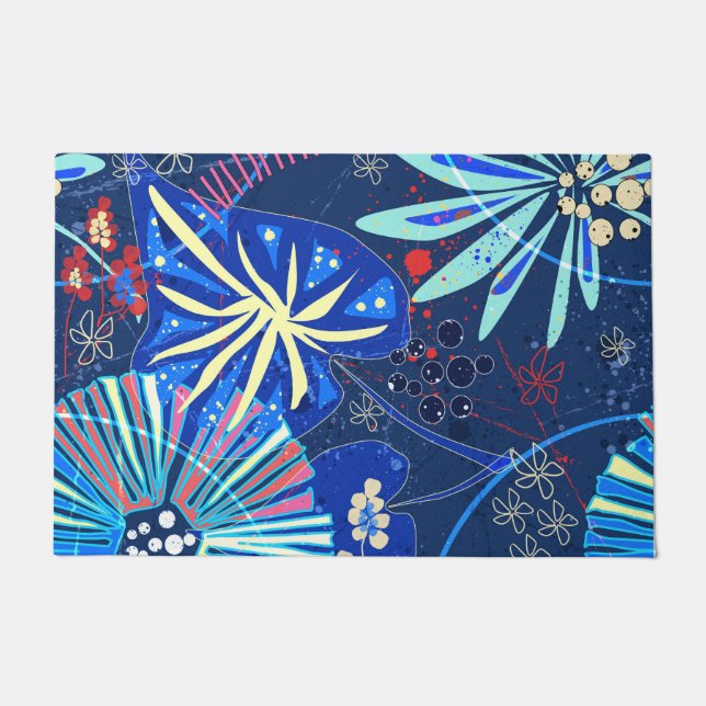 Tapete Abstrato tropical (Frente)