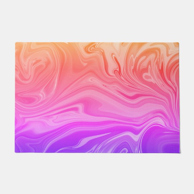 Tapete Abstrato vermelho roxo de tendência  (Frente)