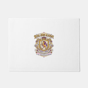 Tapete Academia do Chifre Real do Unicórnio Desenho Elega