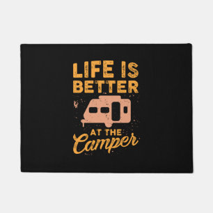 Tapete Acampamento - A Vida É Melhor No Campo
