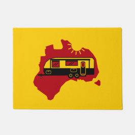 Tapete Acampamento Caravan australiano