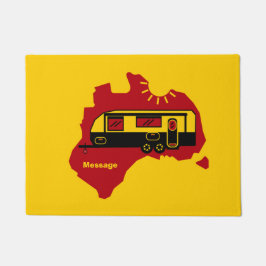 Tapete Acampamento Caravan australiano