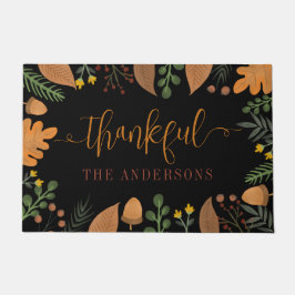 Tapete Ação de Graças Personalizada e Festiva do outono