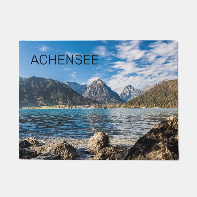 Tapete Achensee Tirol Retro Áustria Feriado Souvenir (Frente)