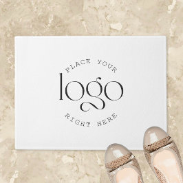 Tapete Add Your Logo Custom Business Promotional White