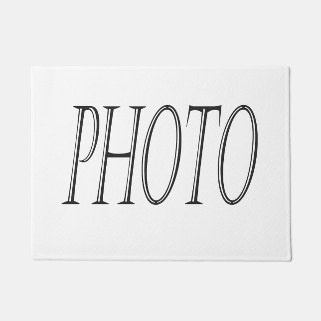 Tapete Adicione sua própria esteira de porta da foto (Frente)