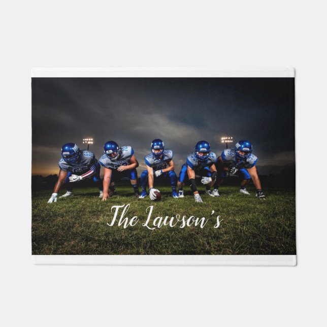 Tapete Adicione sua própria porta personalizada de foto (Frente)