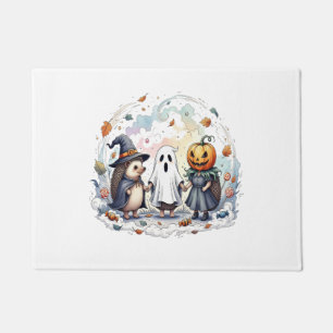 Tapete Adoráveis Fantasias de Ouricos para o Halloween