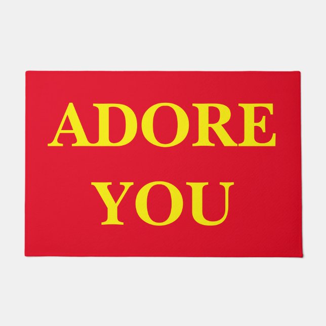 Tapete Adore You Door Mat (Frente)