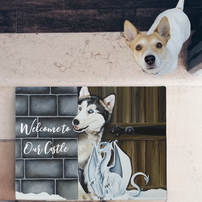 Tapete Adventure do Dragão Branco do Cão rouco (Criador carregado)