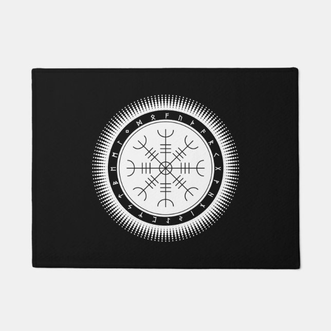 Tapete Aegishjalmr Halftone Doormats (Frente)