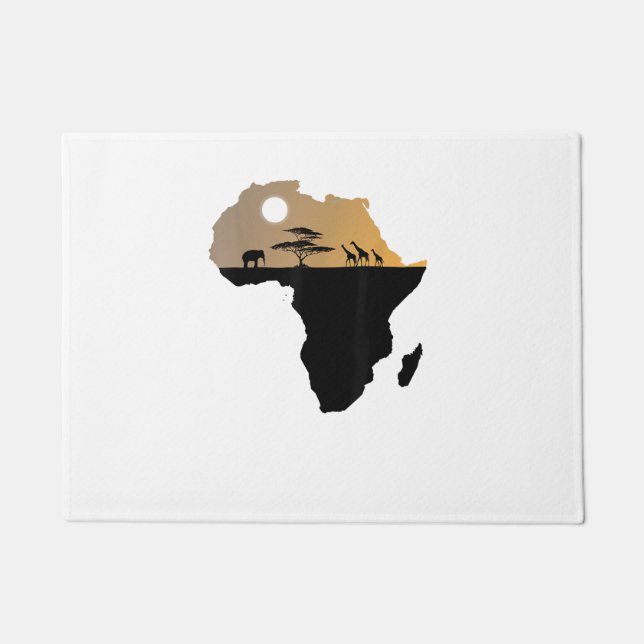 Tapete África Continente Safari (Frente)