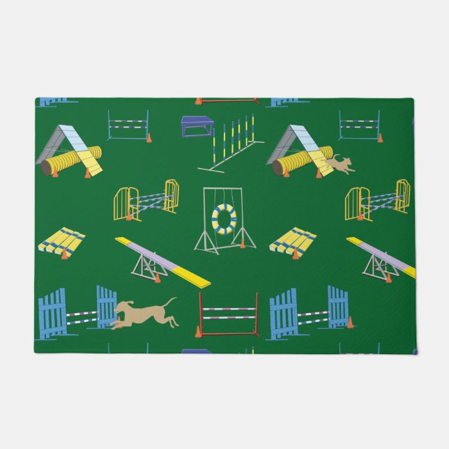 Tapete Agilidade dos cães (Frente)