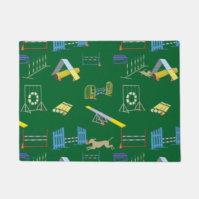 Tapete Agilidade dos cães (Frente)