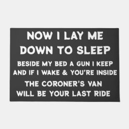 TAPETE AGORA EU ME DEI PARA DORMIR