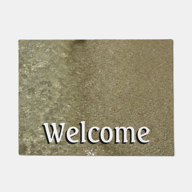 Tapete Água na fotografia da Abstrato da Beach II (Frente)