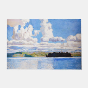 Tapete Akseli Gallen-Kallela - Torres de Nuvem