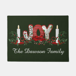 Tapete Alegria de Natal Personalizada