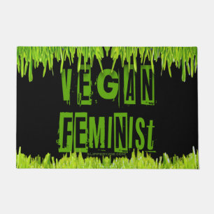 Tapete Alface feminista de SlipperyJoe's Vegan