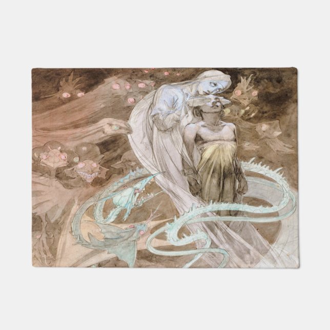 Tapete Alfons Mucha 1899 Le Pater (Frente)