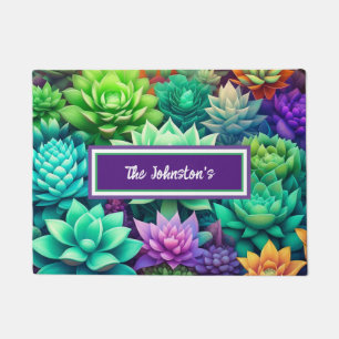 Tapete Aloe Vera Succulents Personalizados