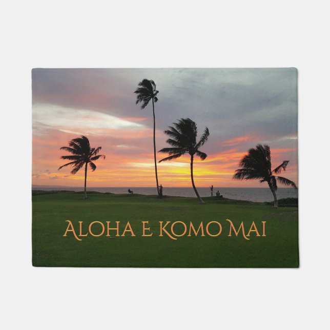Tapete Aloha E Komo Mai (Frente)