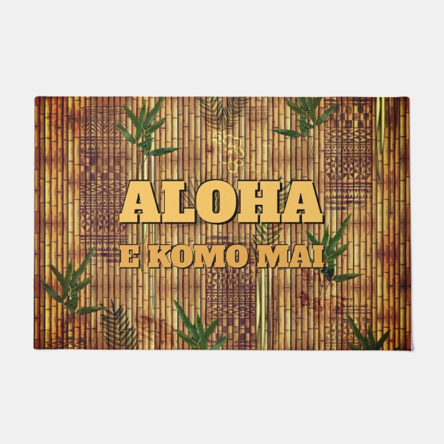 Tapete Aloha - E komo mai (Frente)