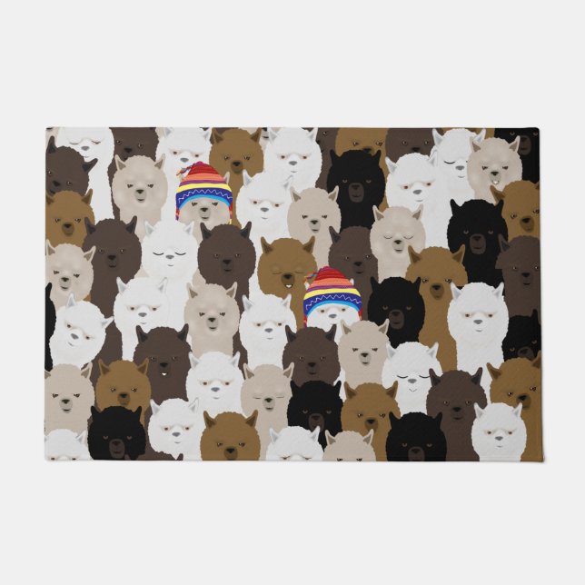 Tapete Alpacas Doormat (Frente)