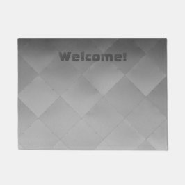 Tapete Alu Checkered de prata brilhante metálico telha