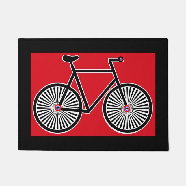 Tapete Alvo clássico Bell da bicicleta (Frente)