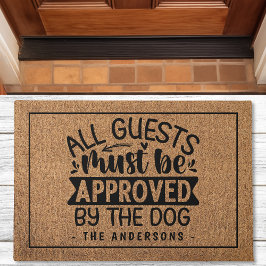 Tapete Amante de Cachorro Personalizado