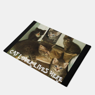 TAPETE AMANTE DE GATOS VIVE AQUI