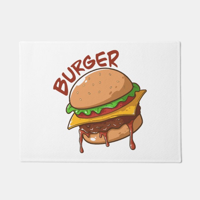 Tapete Amantes de Burger (Frente)