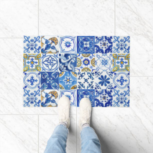 Tapete Amarelo-branco-mediterrânico