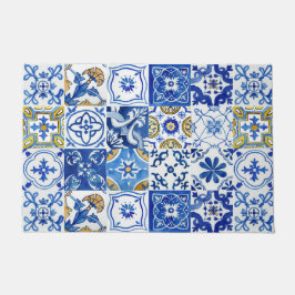 Tapete Amarelo-branco-mediterrânico