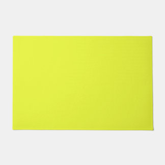 Tapete Amarelo-limão brilhante sólido
