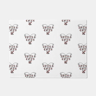 Tapete Ame Tats & Cats Tattoo Style Hearmat