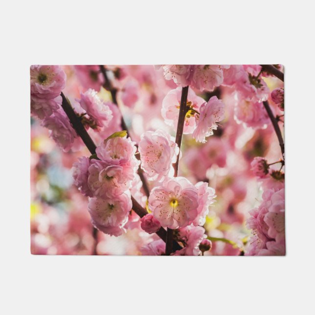 Tapete Ameixa de Flor - Paradize Rosa (Frente)
